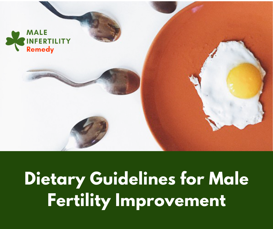 Dietary Guidelines for Male Fertility Improvement